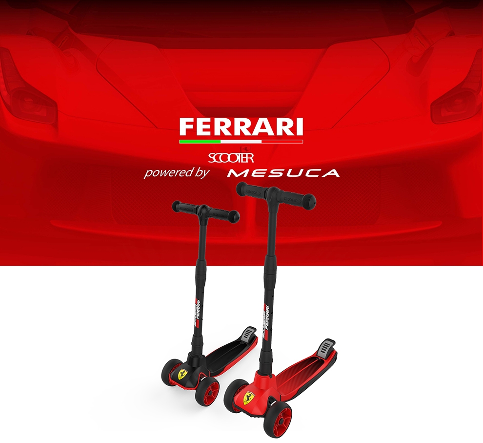【 Ferrari 】法拉利 - 折疊式滑板車 特價$2680/原價$2980