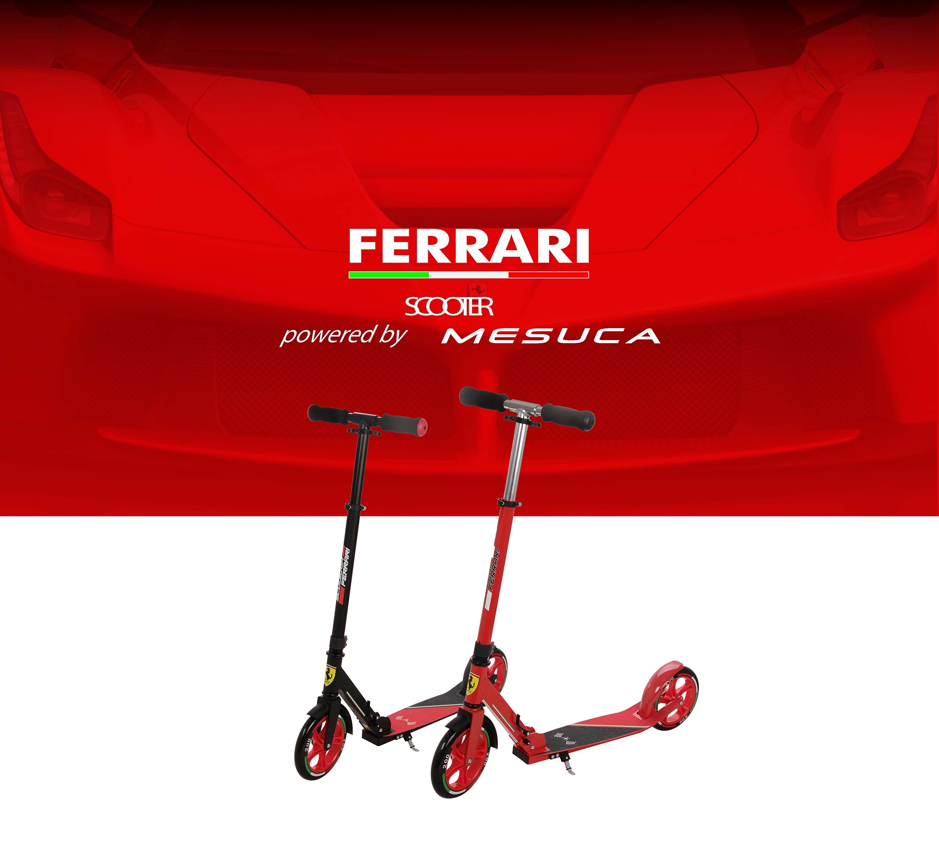 【 Ferrari 】法拉利 - 成人兩輪滑板車 特價$3850/原價$4280
