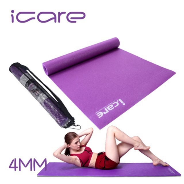 【ICARE】-4MM-加厚NBR健身瑜珈墊 特價$450/原價$500